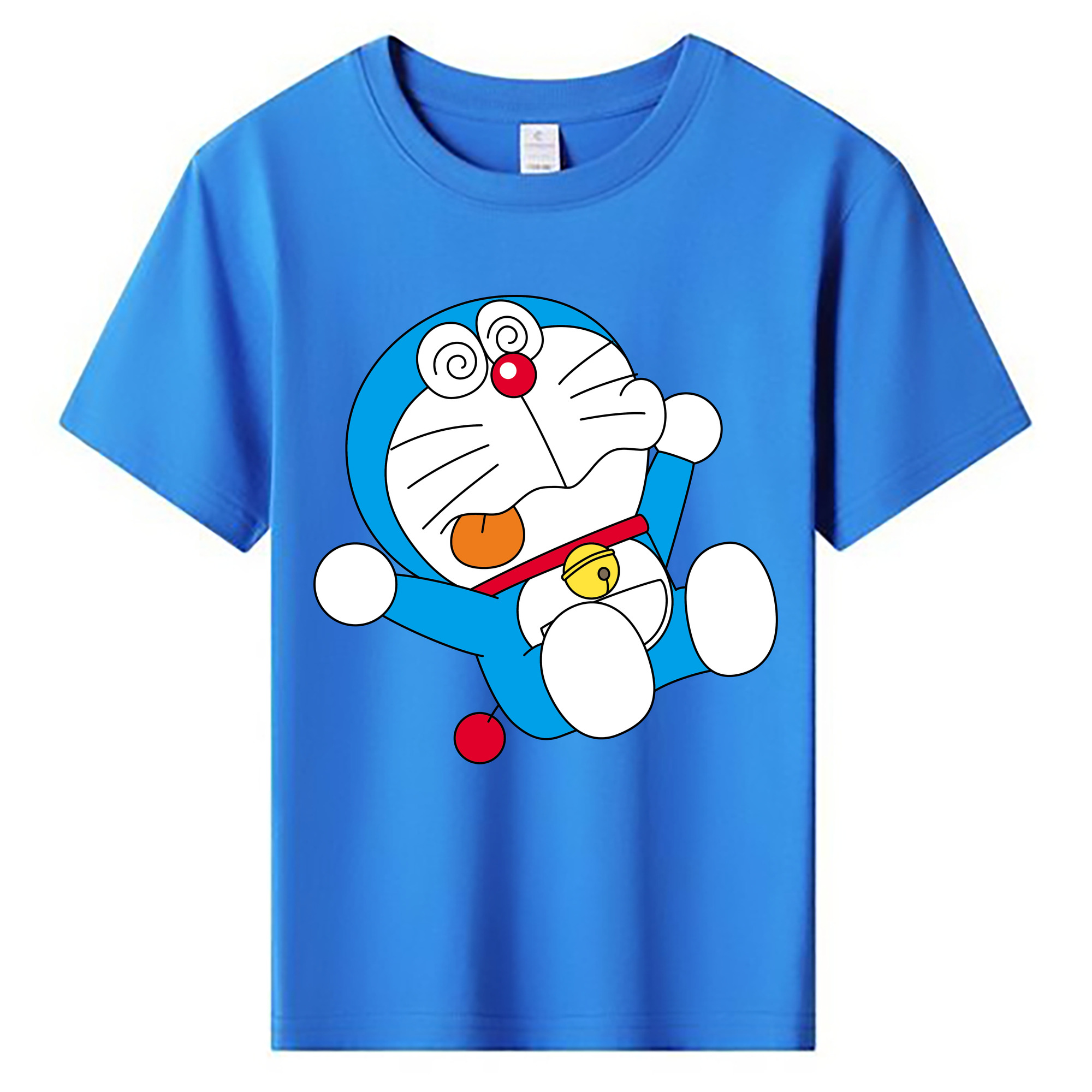 （画像用） ドラえもん Doraemon 綿100％キッズTシャツ（フロントプリント）